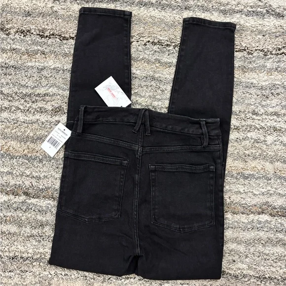 Good American High Rise Good Waist Crossover Skinny Jeans Sz 2 NWTSkinny NEW-